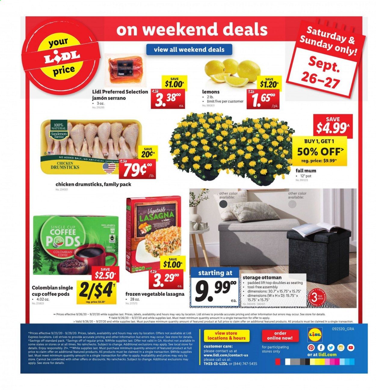 Lidl Weekly Ad Flyer September 23 to September 29