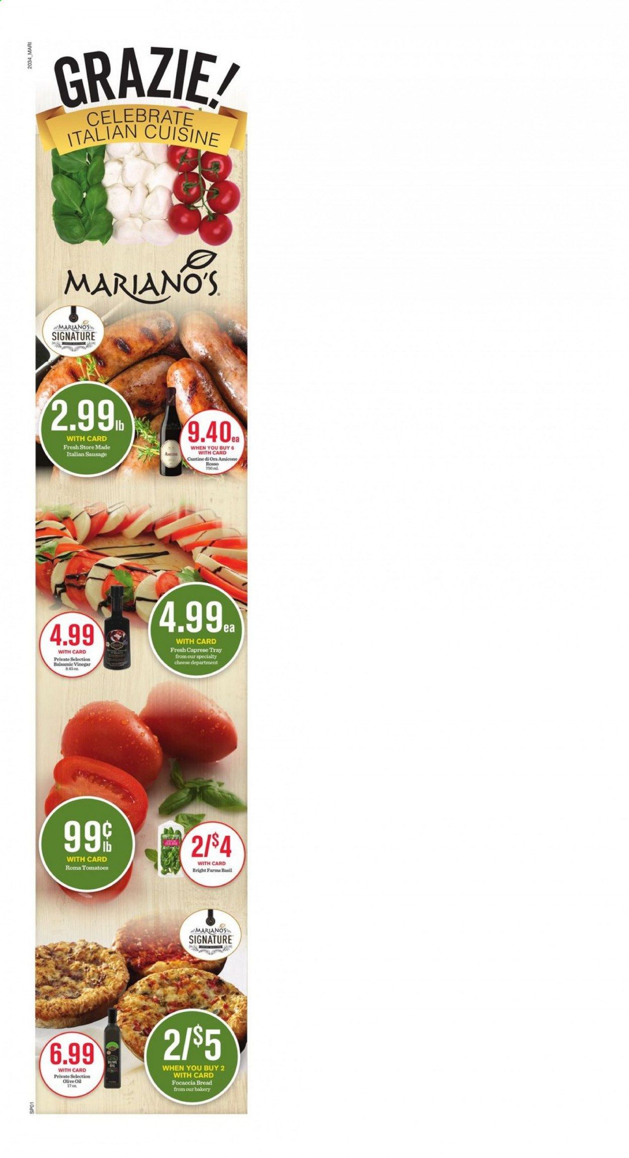 Mariano’s Weekly Ad Flyer September 23 to September 29