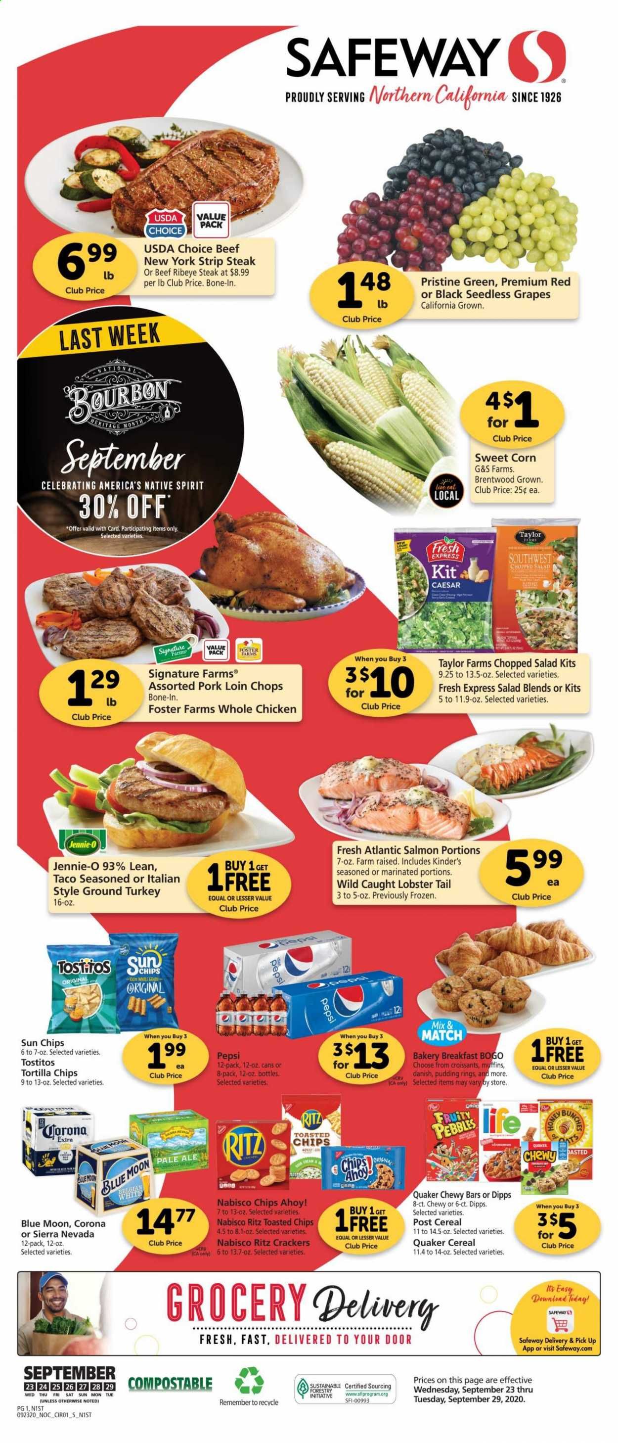 Safeway Weekly Ad Flyer September 23 to September 29
