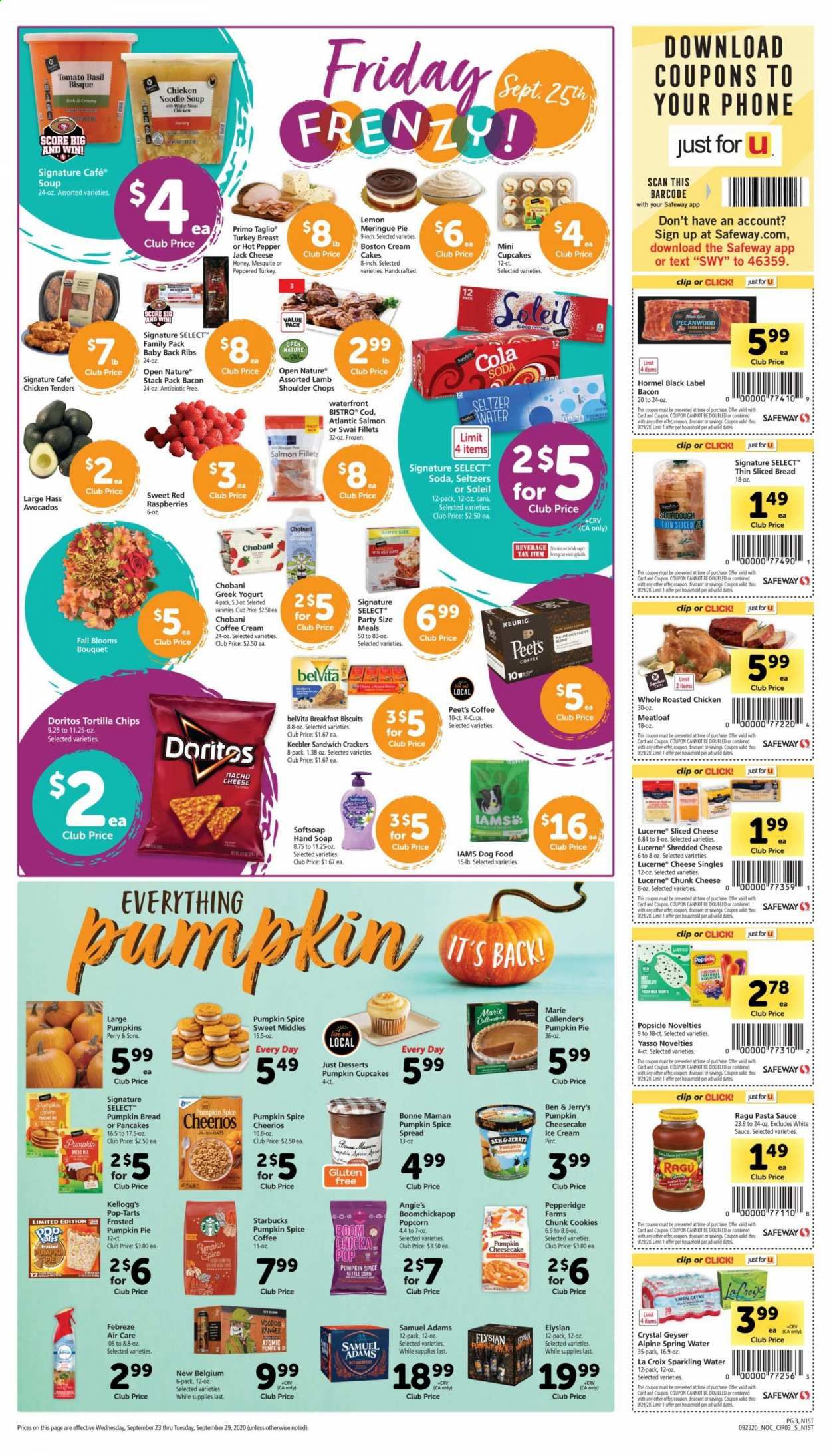 Safeway Weekly Ad Flyer September 23 to September 29