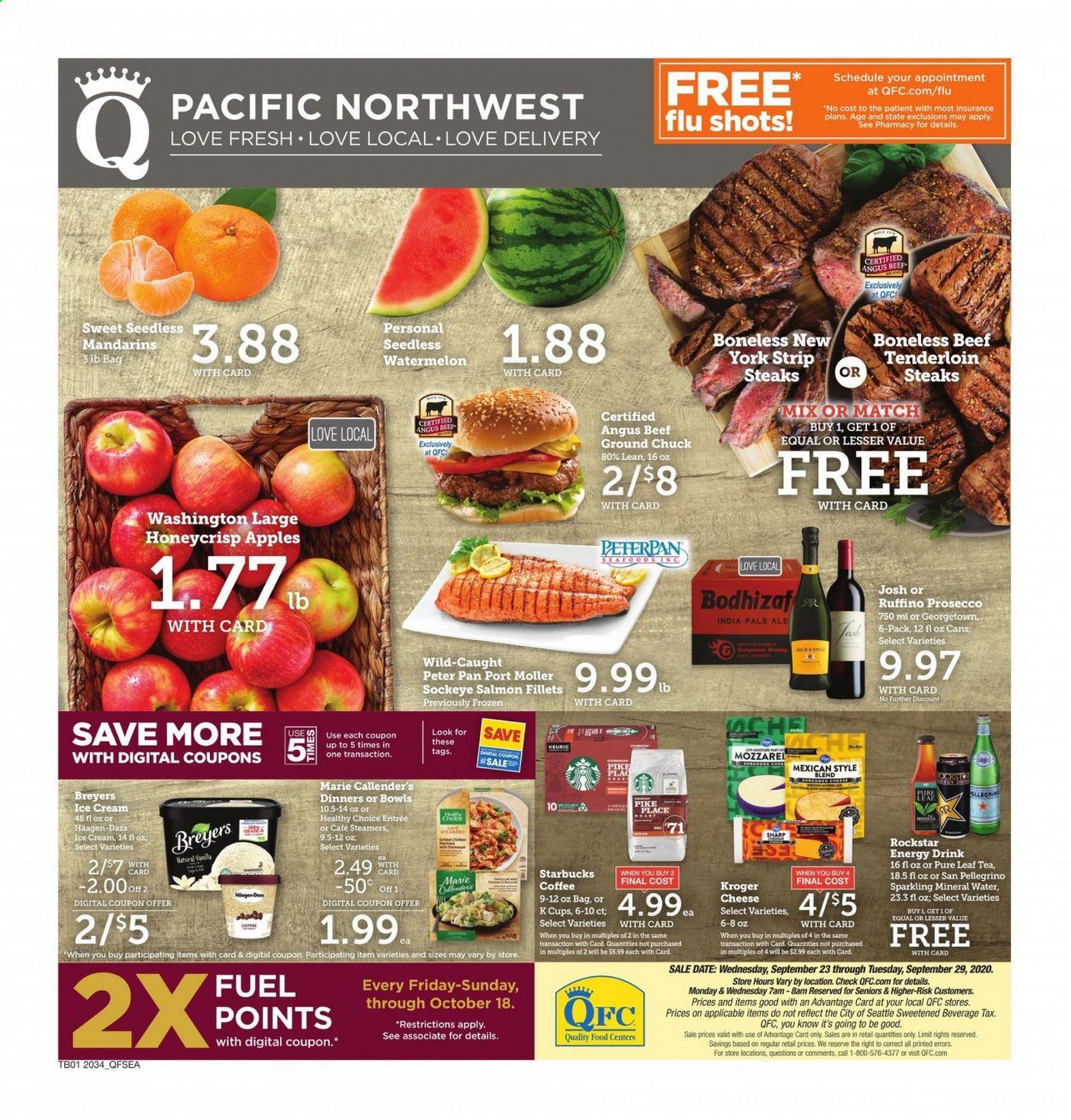 QFC Weekly Ad Flyer September 23 to September 29