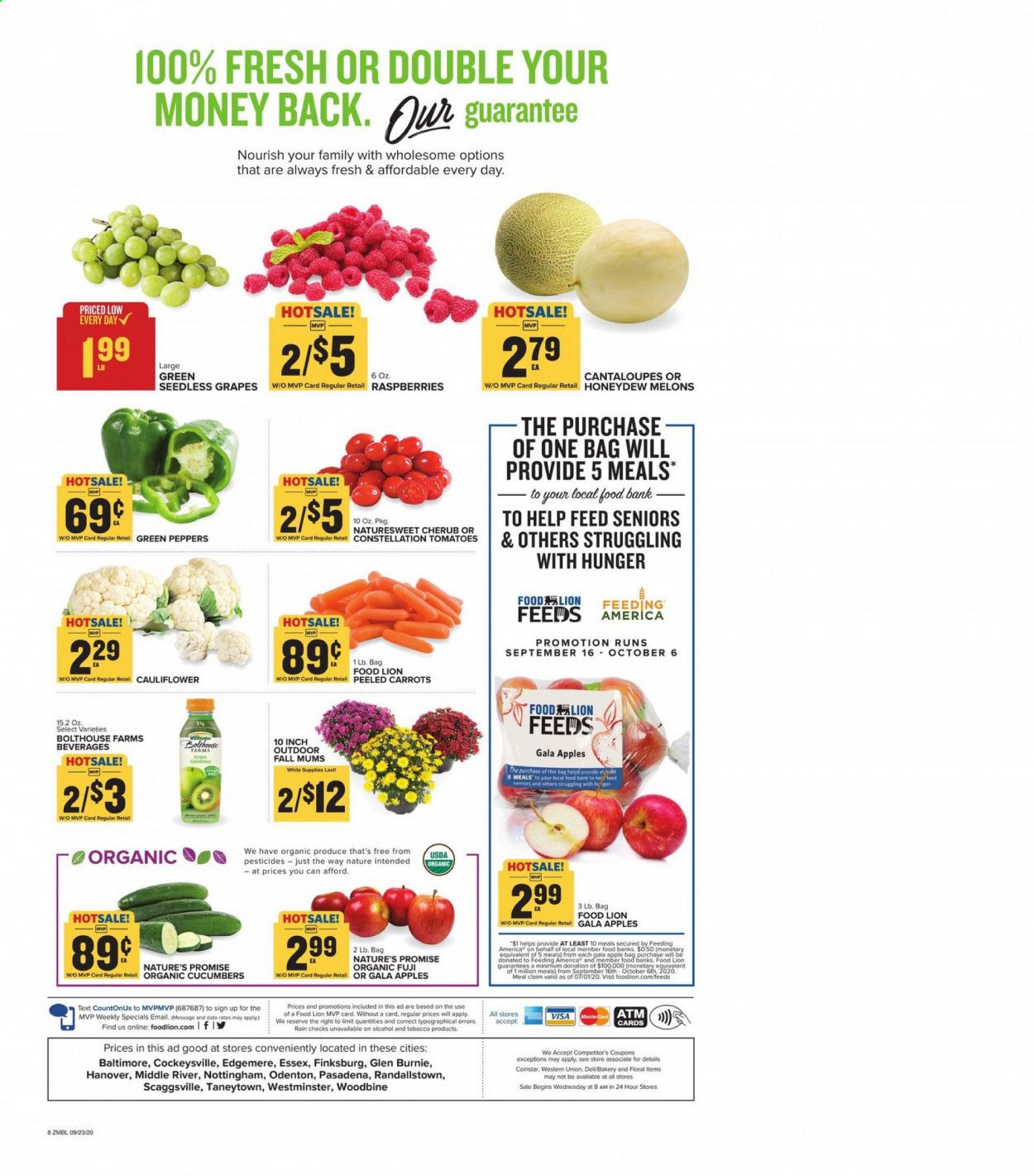 Food Lion (MD) Weekly Ad Flyer September 23 to September 29