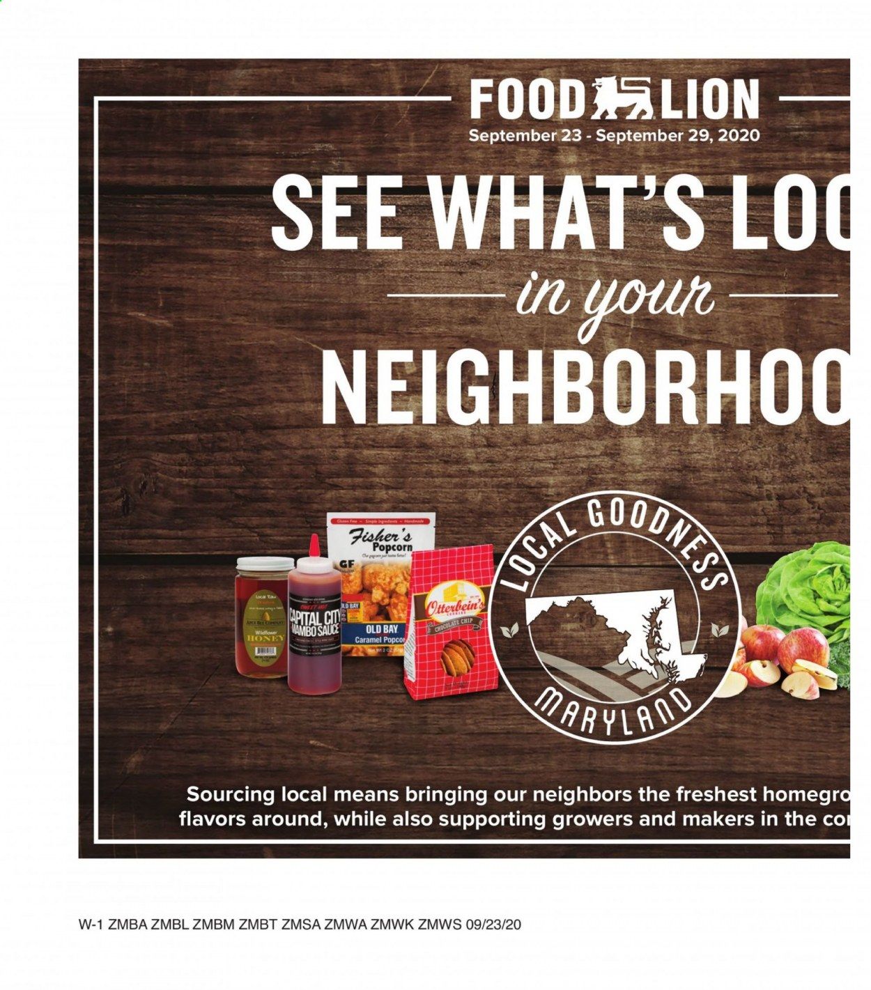 Food Lion (MD) Weekly Ad Flyer September 23 to September 29