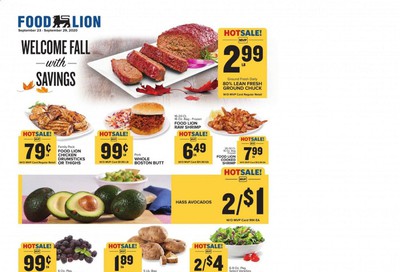 Food Lion (TN) Weekly Ad Flyer September 23 to September 29