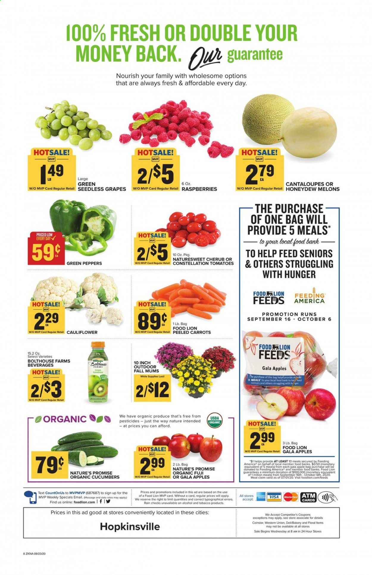 Food Lion (KY) Weekly Ad Flyer September 23 to September 29