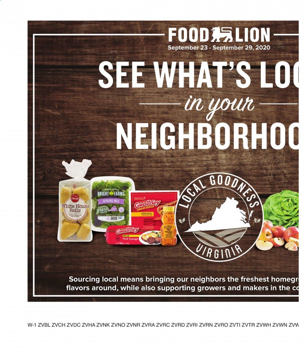 Food Lion (VA) Weekly Ad Flyer September 23 to September 29