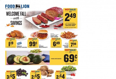 Food Lion (DE) Weekly Ad Flyer September 23 to September 29