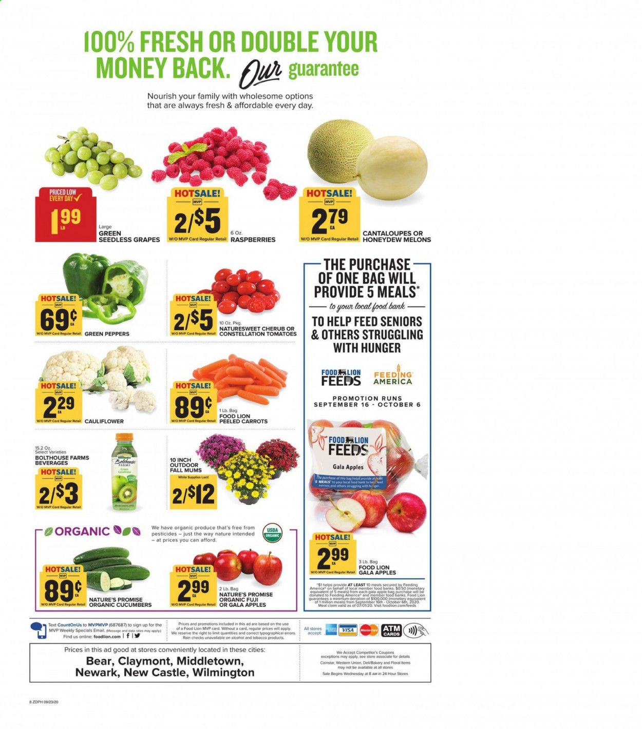 Food Lion (DE) Weekly Ad Flyer September 23 to September 29