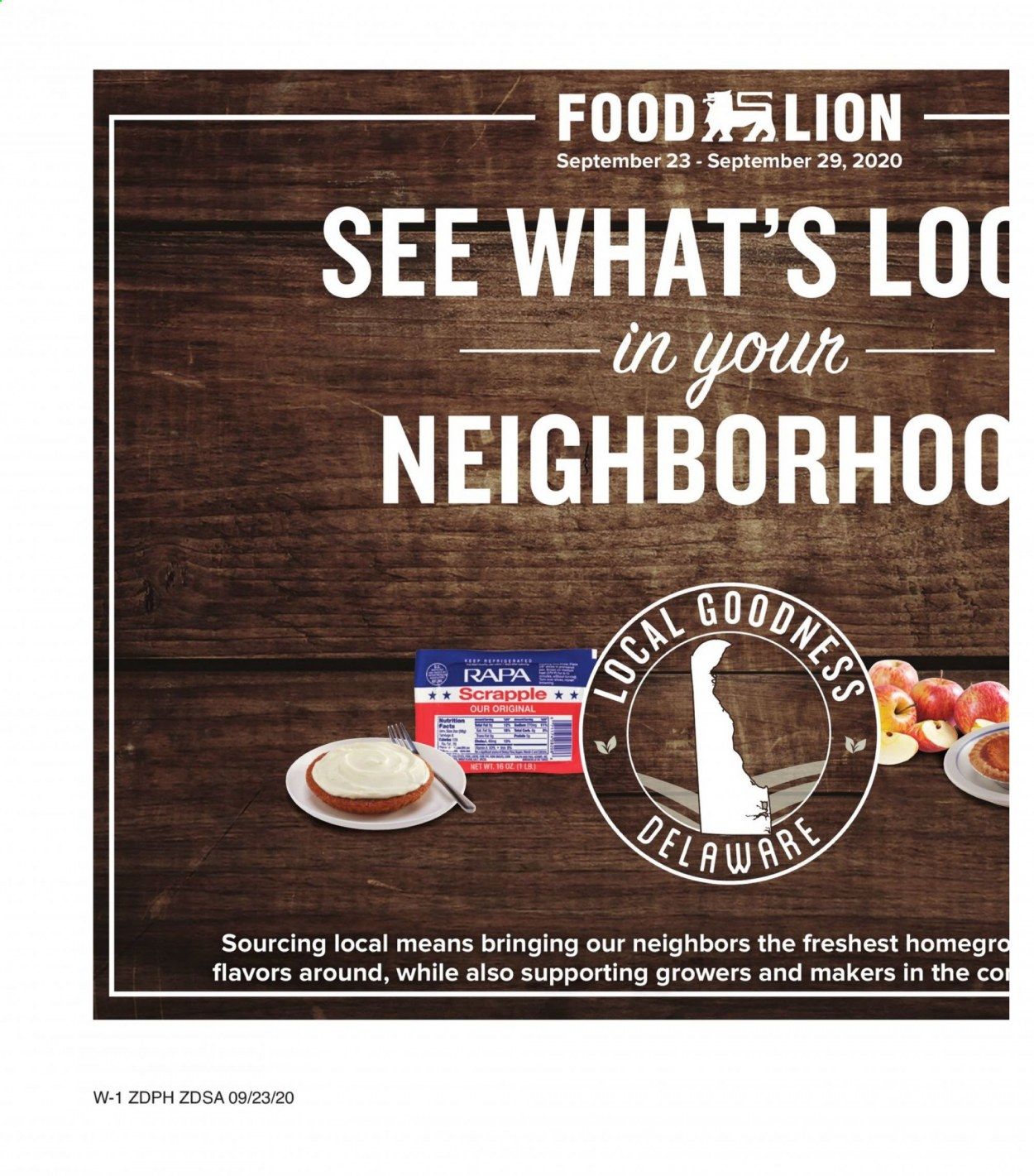 Food Lion (DE) Weekly Ad Flyer September 23 to September 29