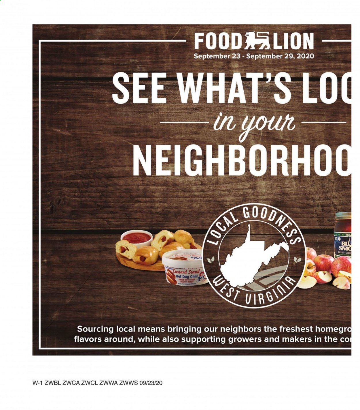 Food Lion (WV) Weekly Ad Flyer September 23 to September 29