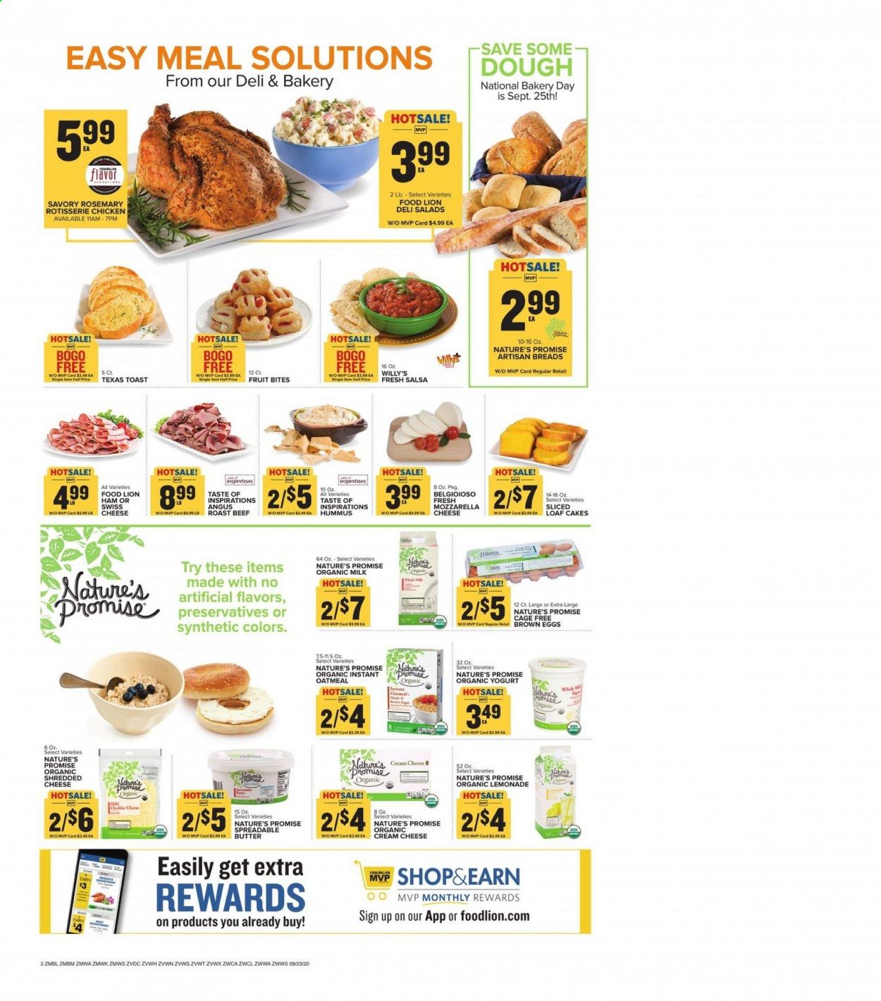 Food Lion (WV) Weekly Ad Flyer September 23 to September 29