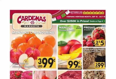 Cardenas Weekly Ad Flyer September 23 to September 29