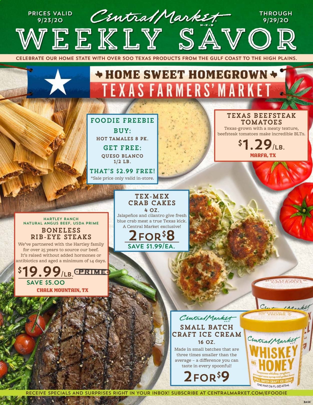 Central Market Weekly Ad Flyer September 23 to September 29