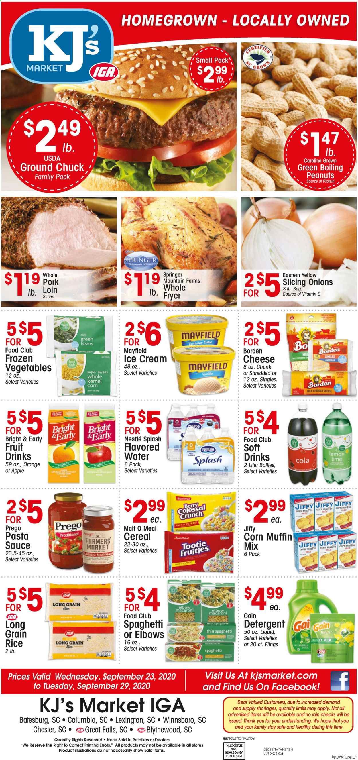 KJ´s Market Weekly Ad Flyer September 23 to September 29
