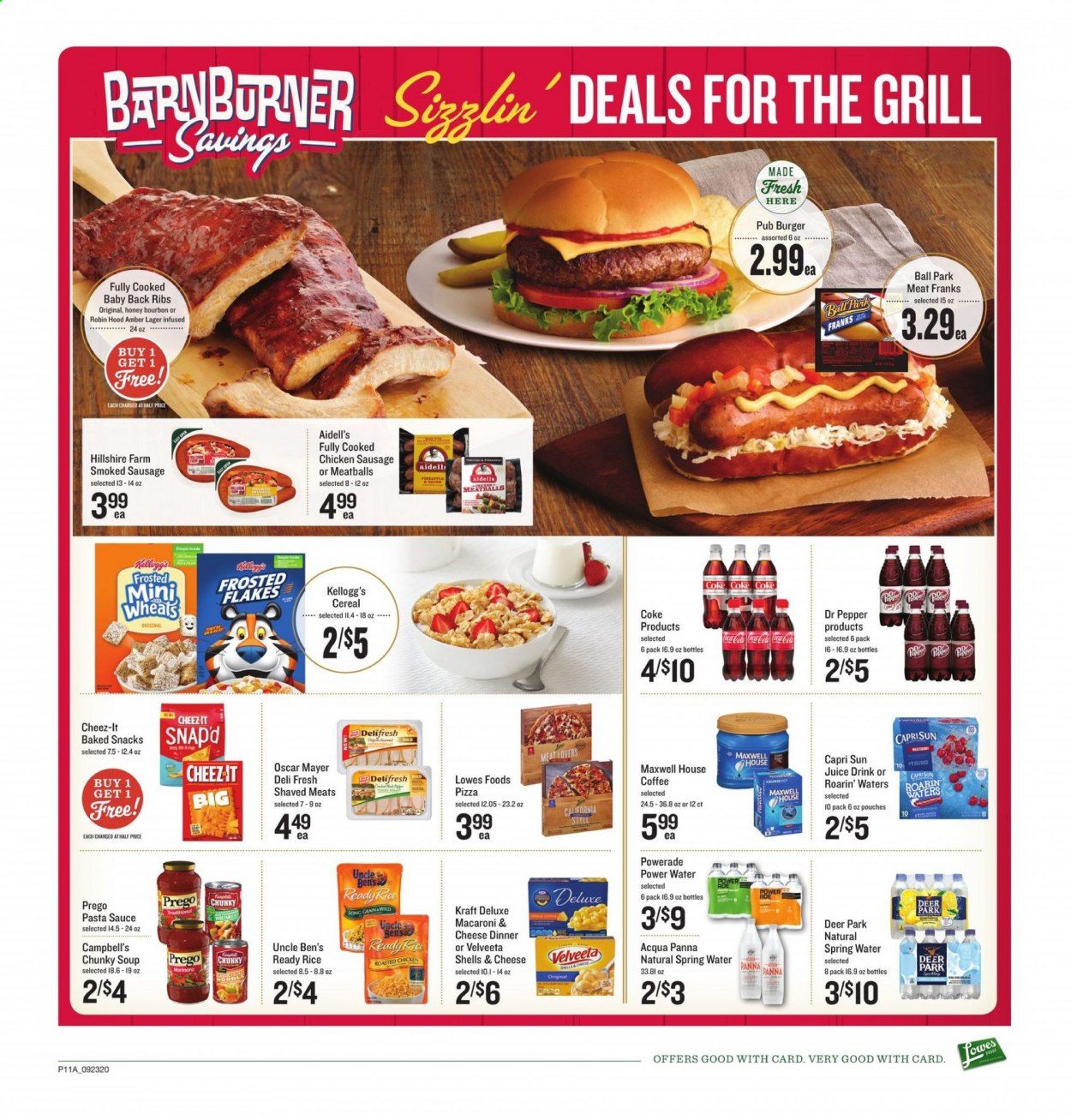Lowes Foods Weekly Ad Flyer September 23 to September 29