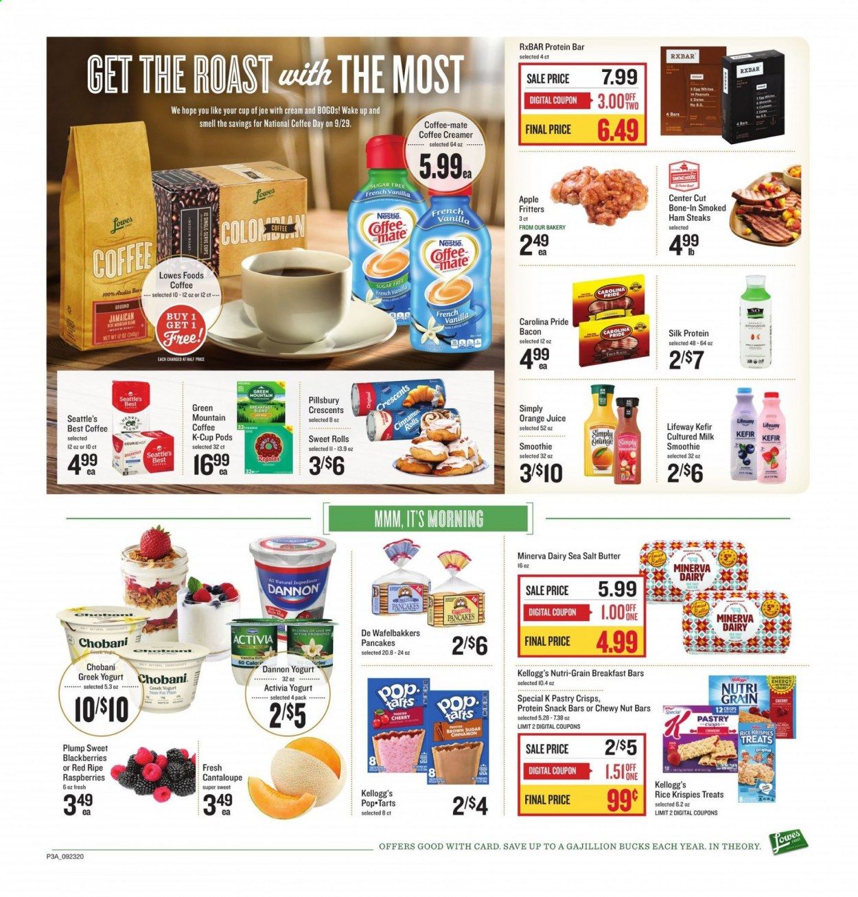 Lowes Foods Weekly Ad Flyer September 23 to September 29
