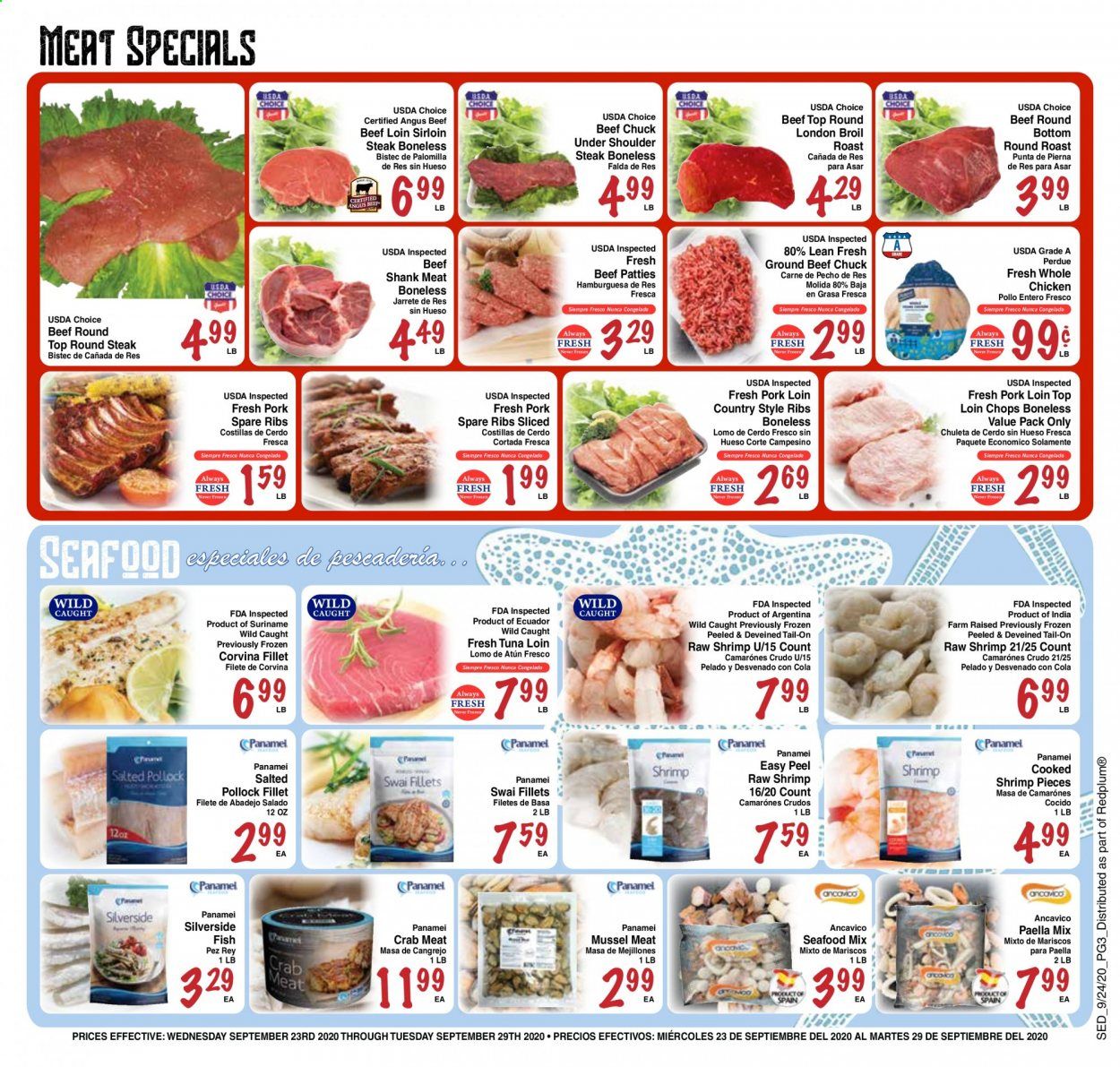 Sedano's Weekly Ad Flyer September 23 to September 29
