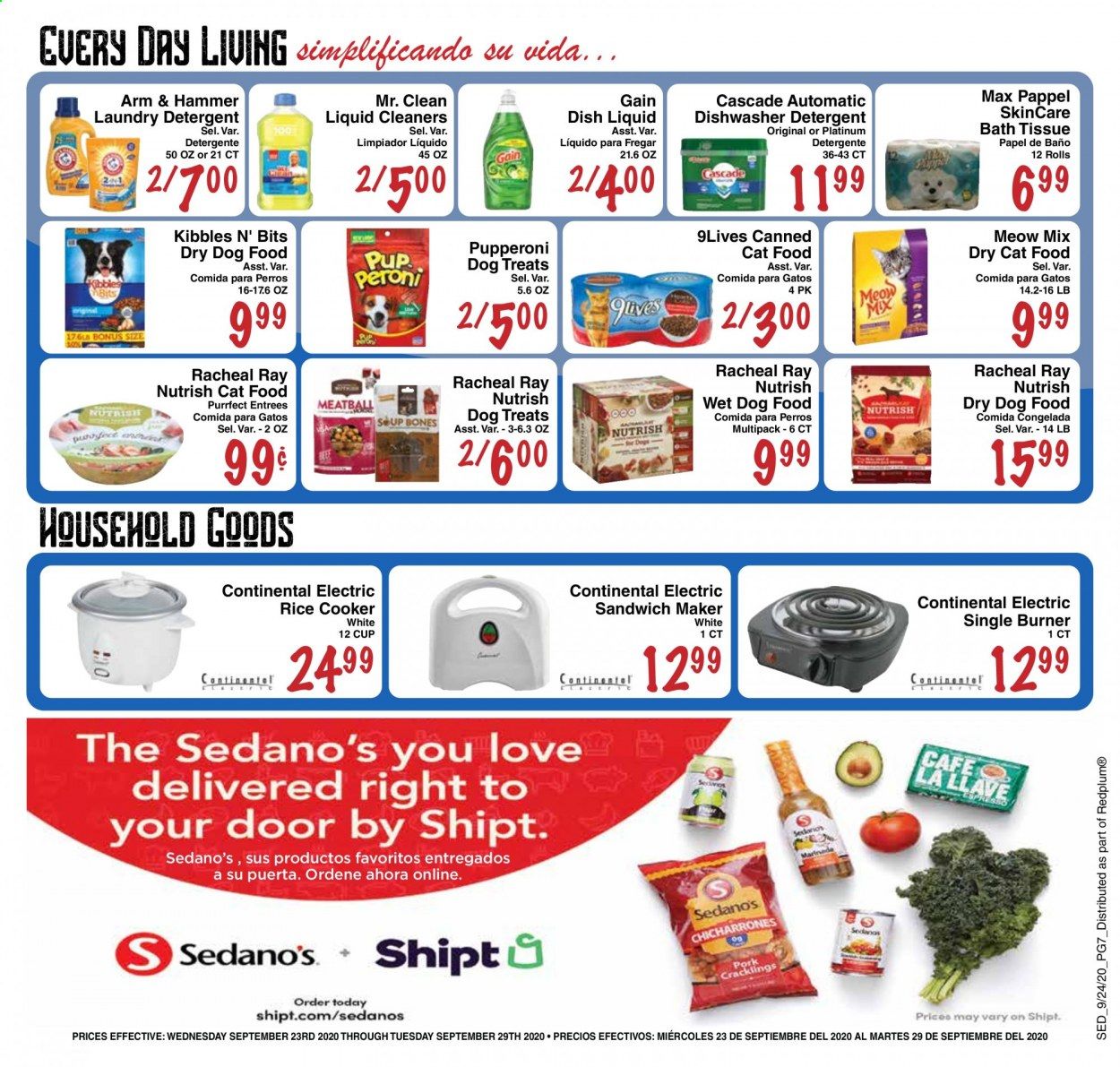 Sedano's Weekly Ad Flyer September 23 to September 29