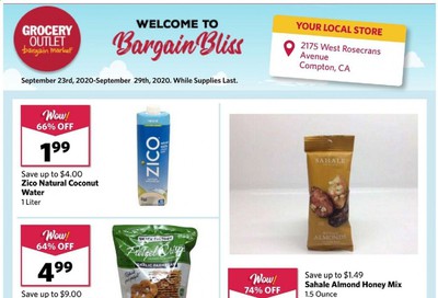 Grocery Outlet Weekly Ad Flyer September 23 to September 29
