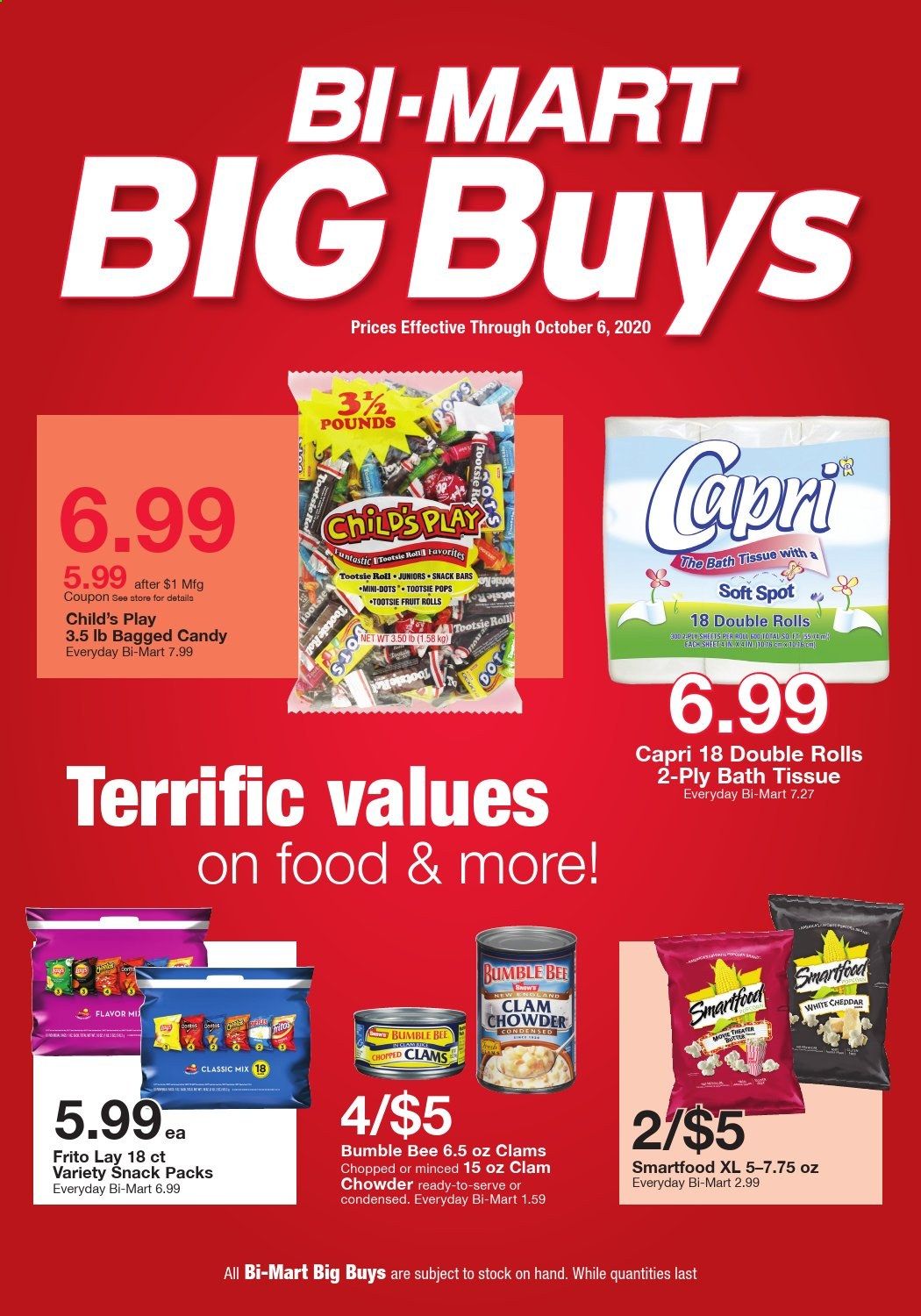 Bi-Mart Weekly Ad Flyer September 23 to October 6