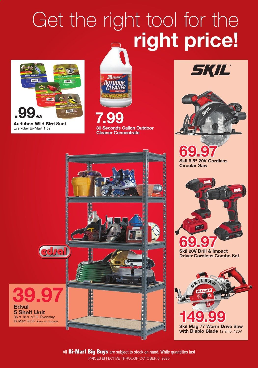 Bi-Mart Weekly Ad Flyer September 23 to October 6