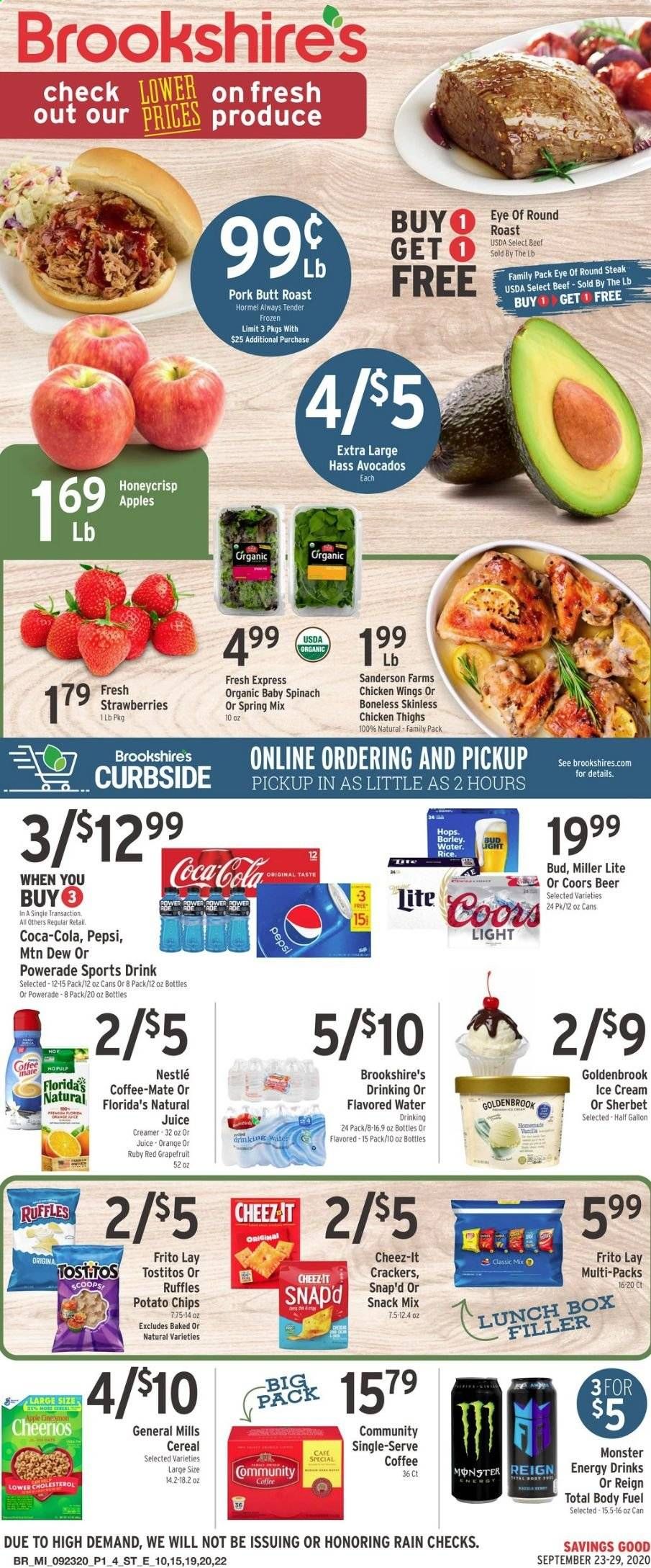 Brookshires Weekly Ad Flyer September 23 to September 29