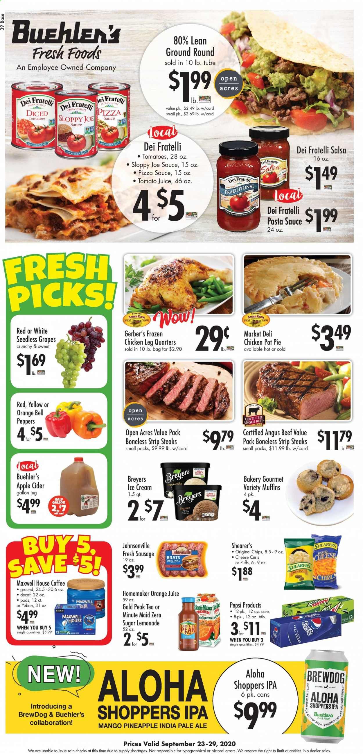 Buehler's Weekly Ad Flyer September 23 to September 29
