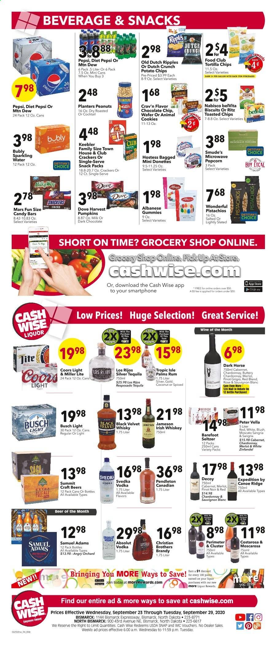 Cash Wise (MN, ND) Weekly Ad Flyer September 23 to September 29