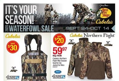 Cabela's Weekly Ad Flyer September 24 to October 14