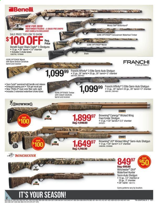 Cabela's Weekly Ad Flyer September 24 to October 14