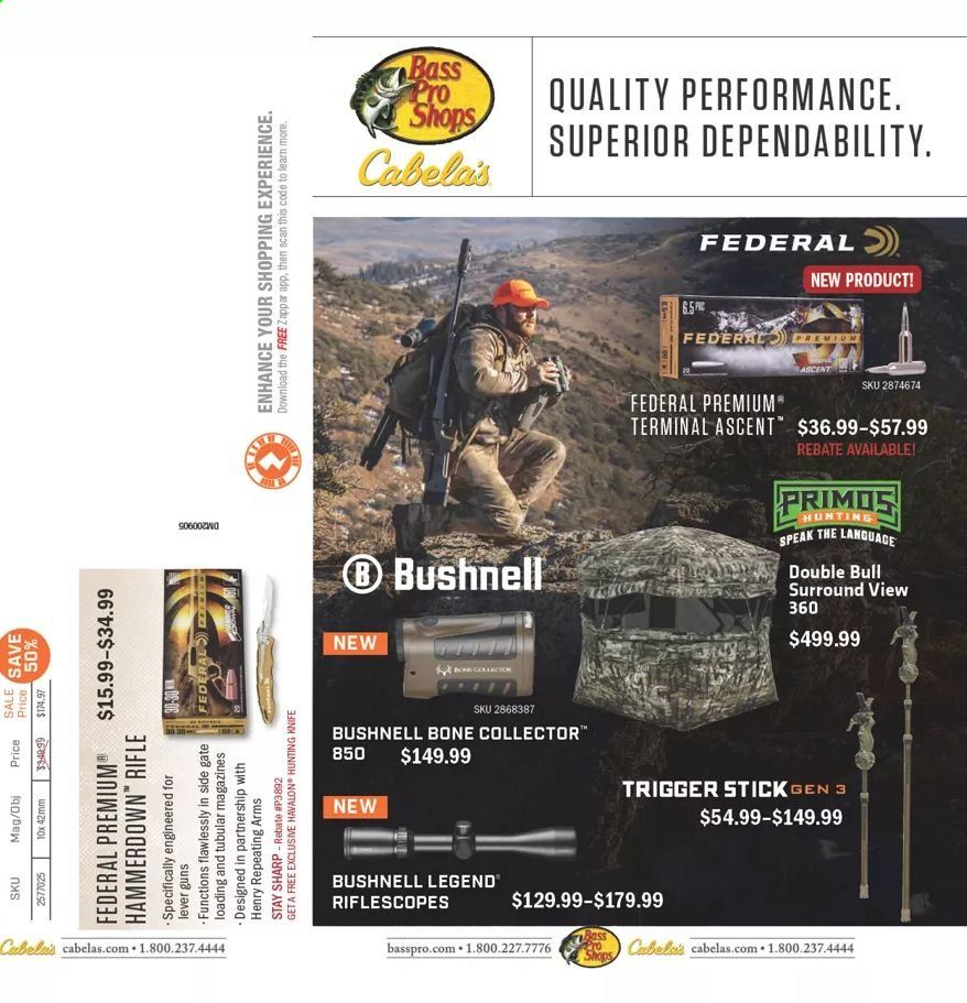 Cabela's Weekly Ad Flyer September 17 to October 14
