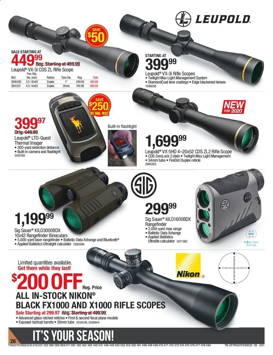 Cabela's Weekly Ad Flyer September 24 to October 7