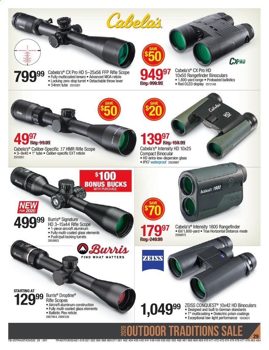 Cabela's Weekly Ad Flyer September 24 to October 7