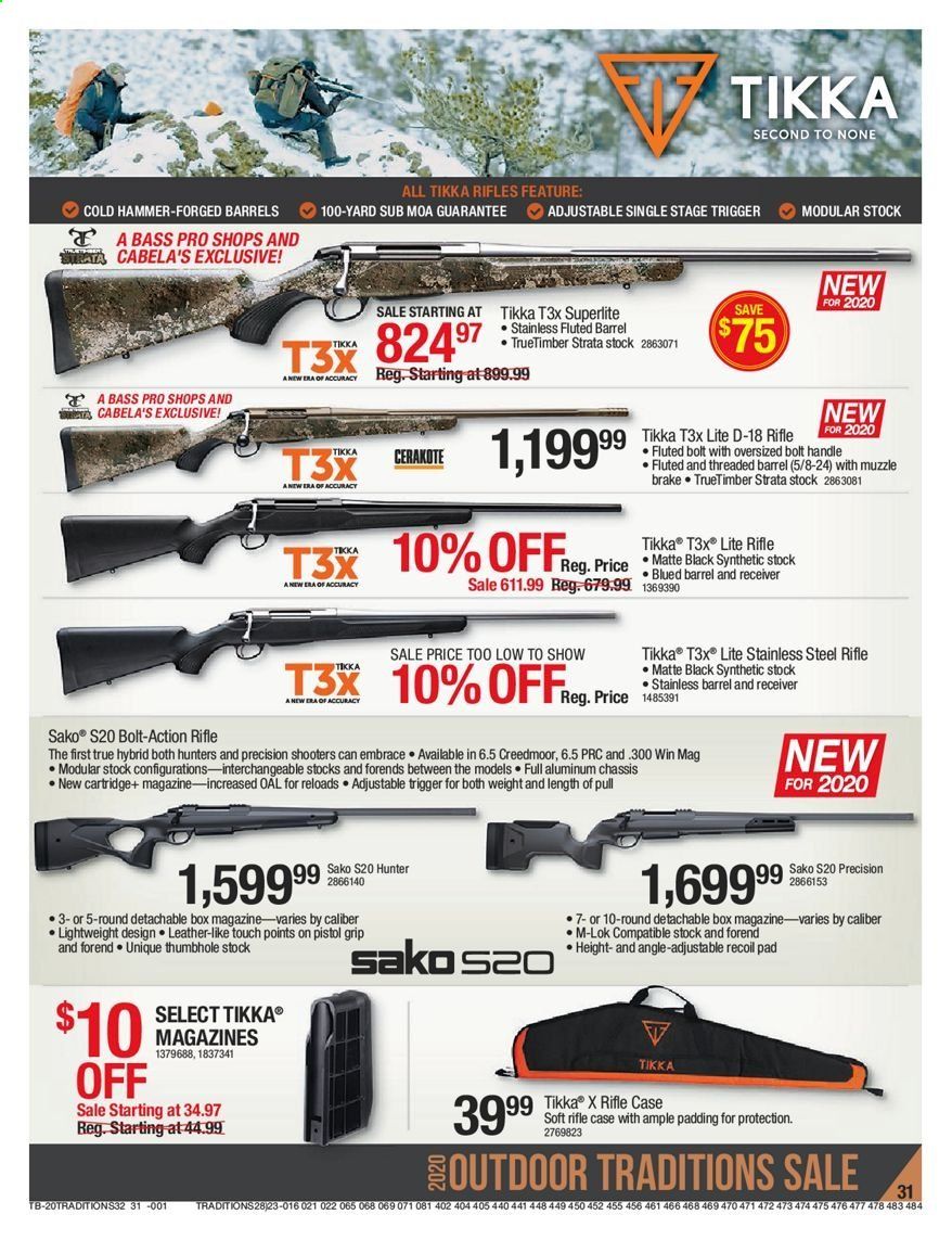 Cabela's Weekly Ad Flyer September 24 to October 7