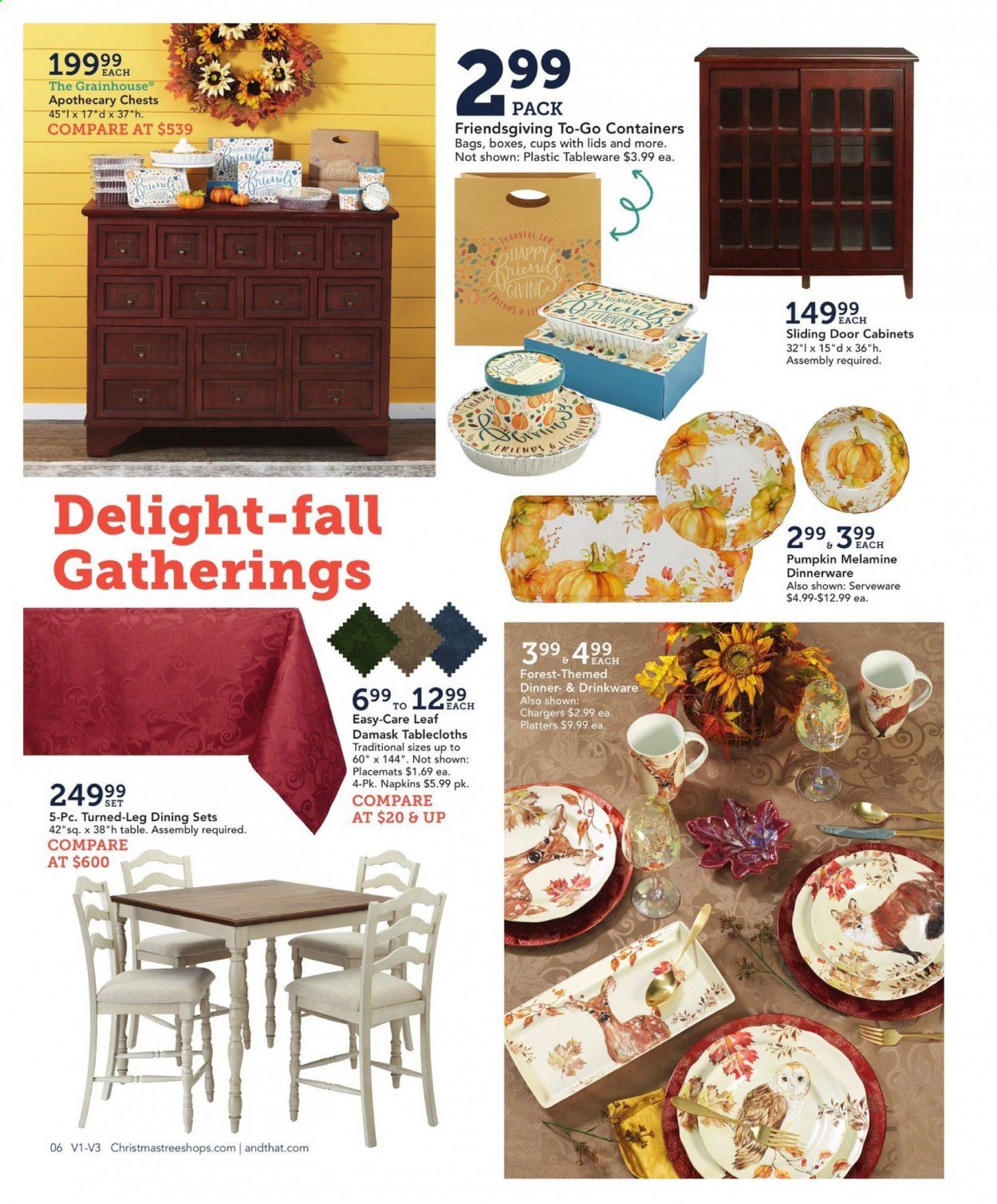 Christmas Tree Shops Weekly Ad Flyer September 24 to October 12