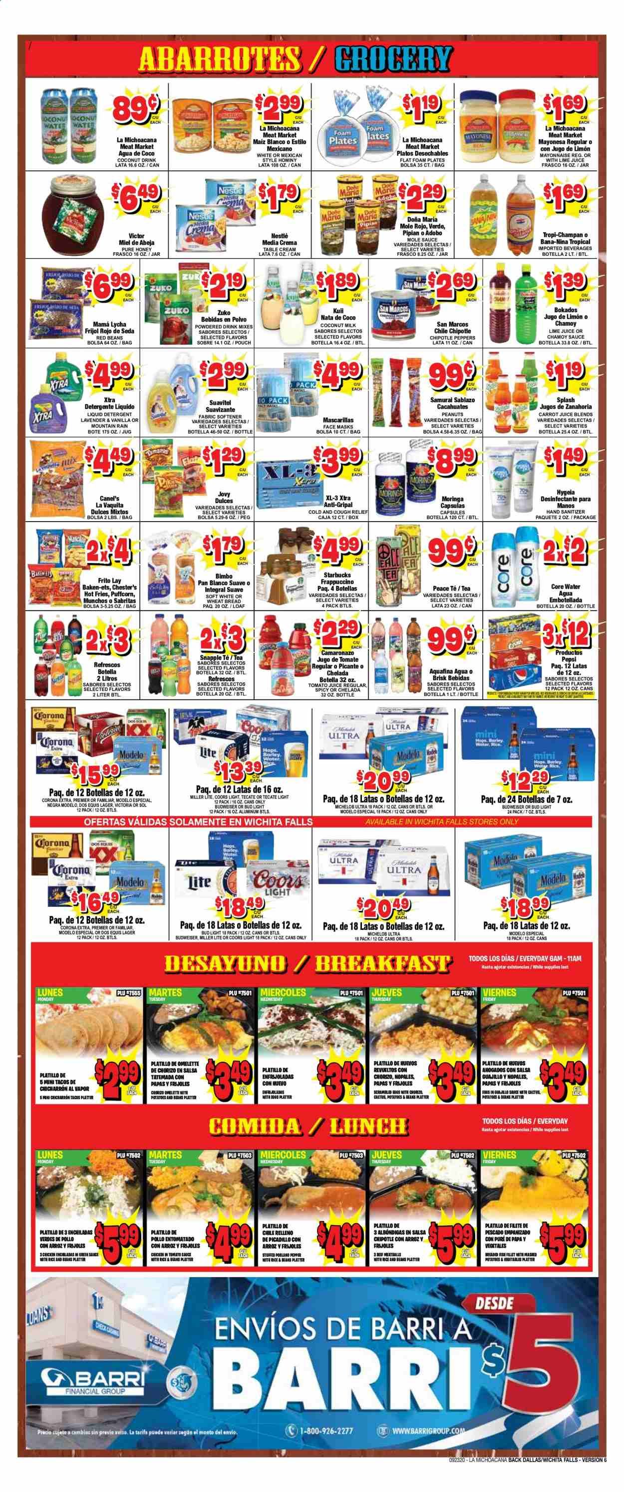 La Michoacana Meat Market Weekly Ad Flyer September 23 to October 6
