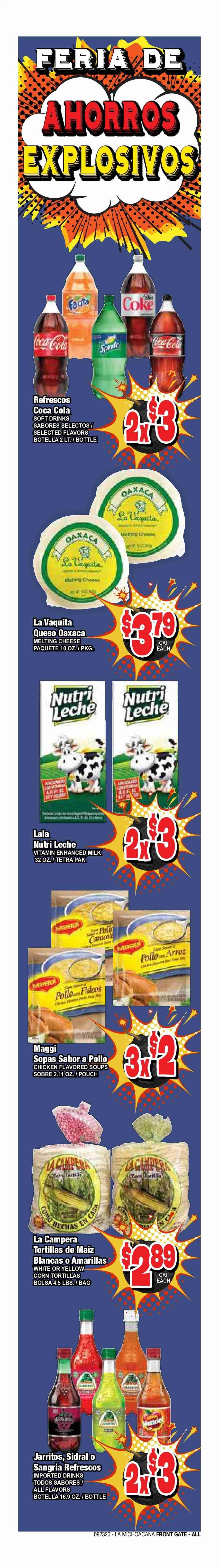 La Michoacana Meat Market Weekly Ad Flyer September 23 to October 6