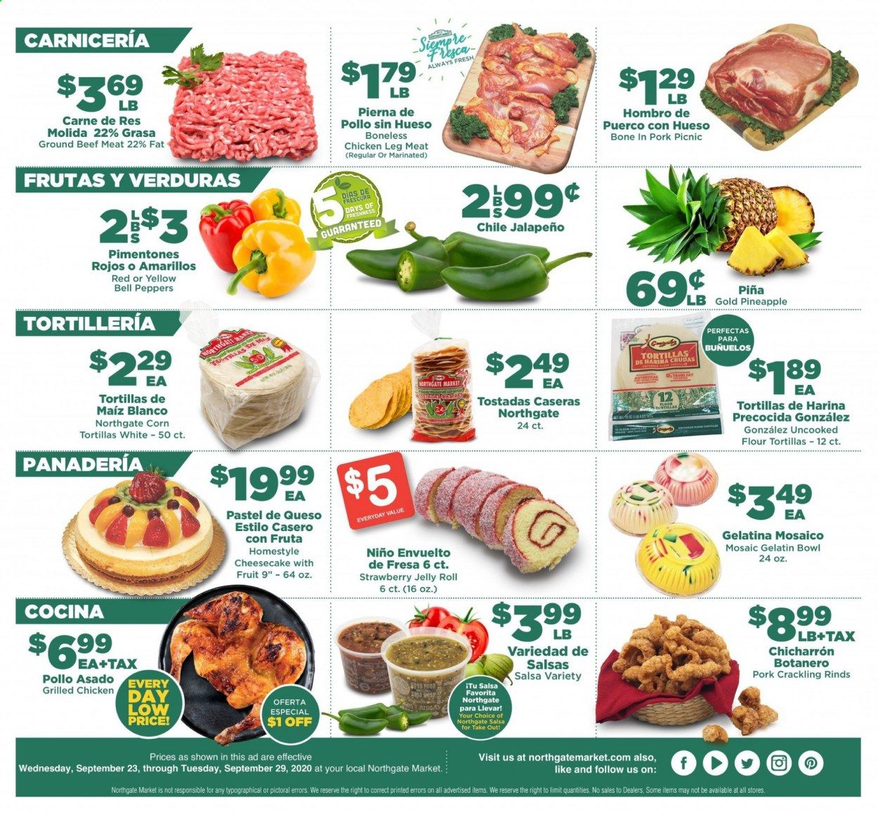 Northgate Market Weekly Ad Flyer September 23 to September 29