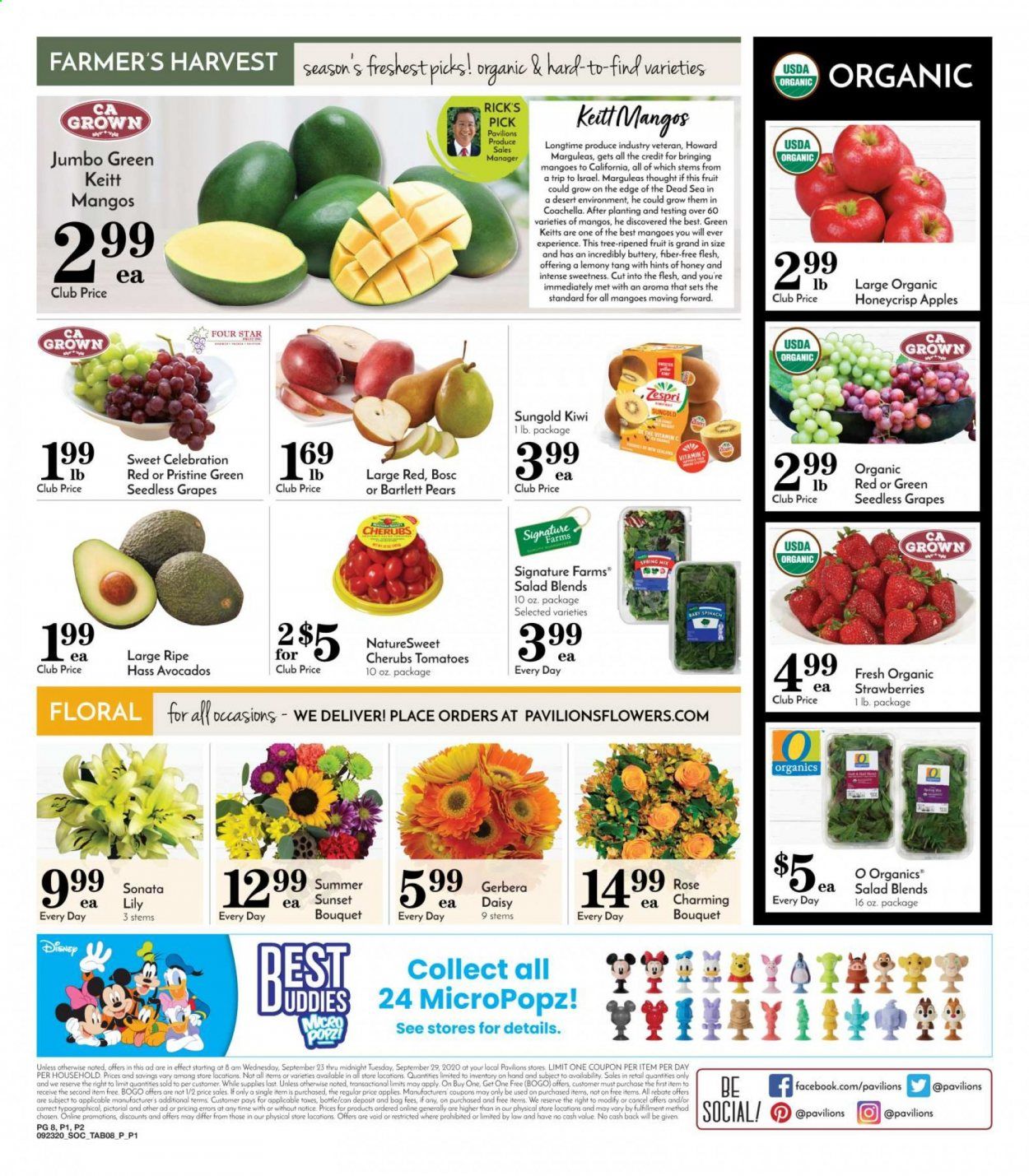 Pavilions Weekly Ad Flyer September 23 to September 29