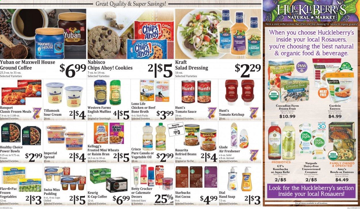 Rosauers Weekly Ad Flyer September 23 to September 29