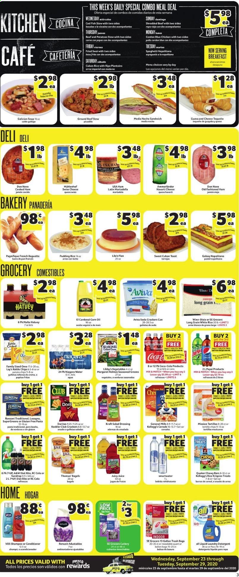 Fresco y Más Weekly Ad Flyer September 23 to September 29