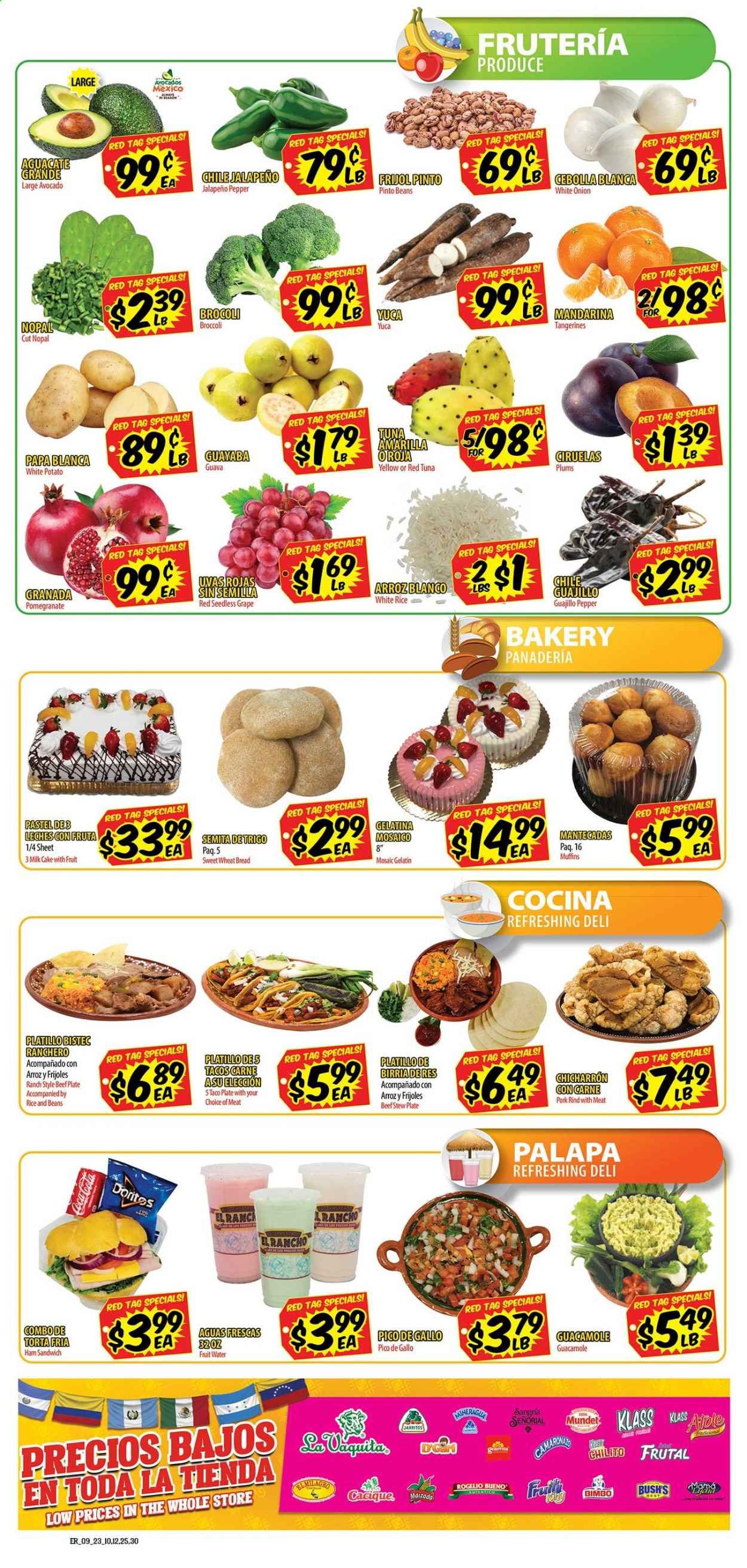 El Rancho Weekly Ad Flyer September 23 to September 29