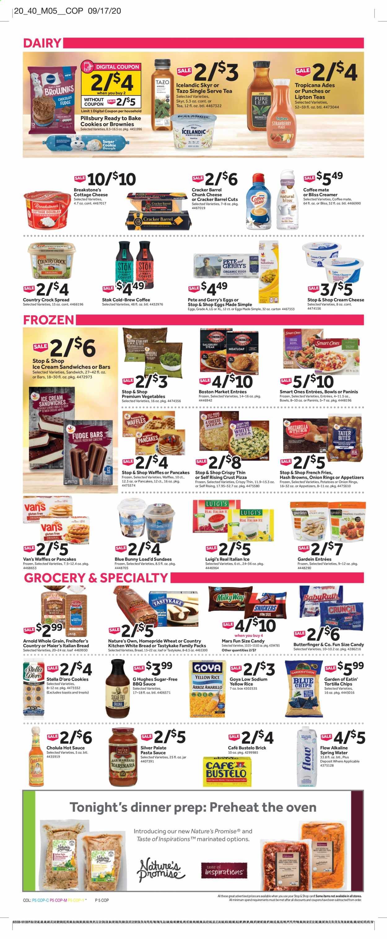 Stop & Shop (NY) Weekly Ad Flyer September 25 to October 1