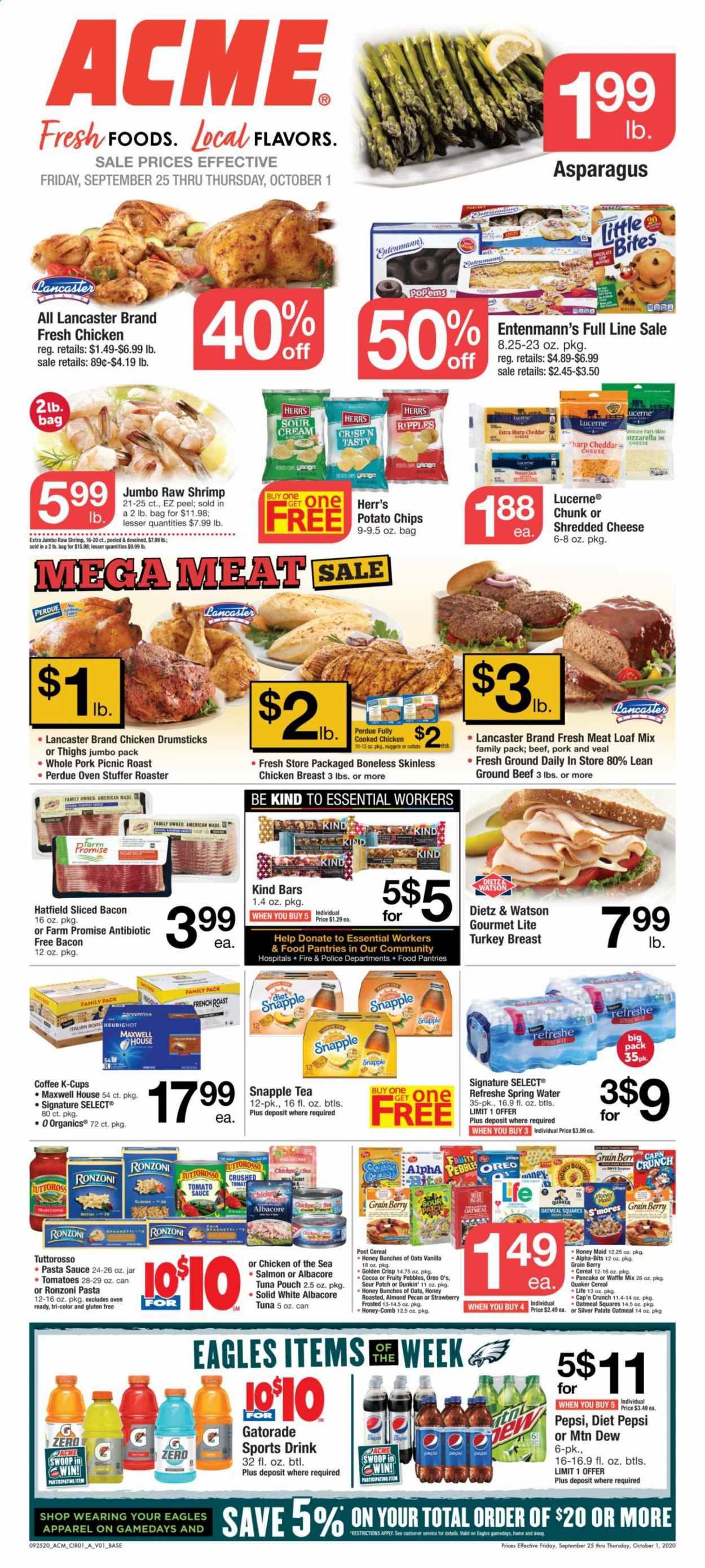 ACME Weekly Ad Flyer September 25 to October 1