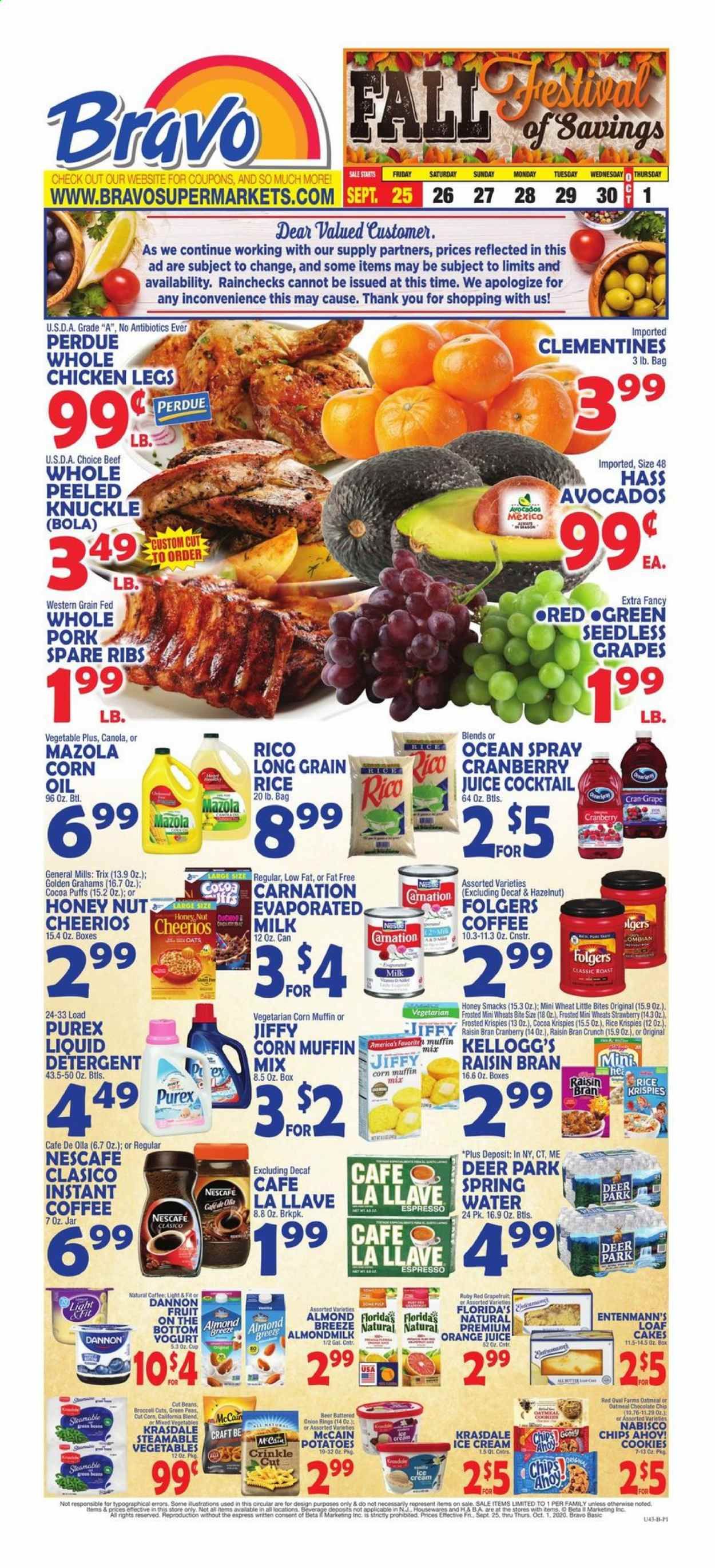 Bravo Supermarkets Weekly Ad Flyer September 25 to October 1