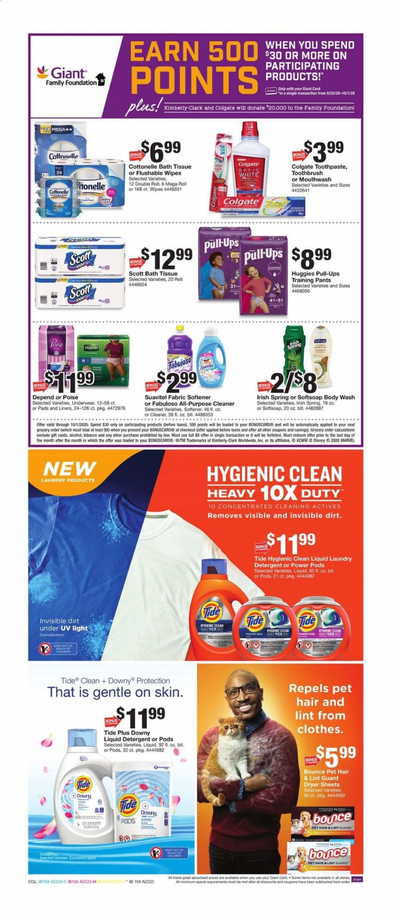 Giant Food Weekly Ad Flyer September 25 to October 1