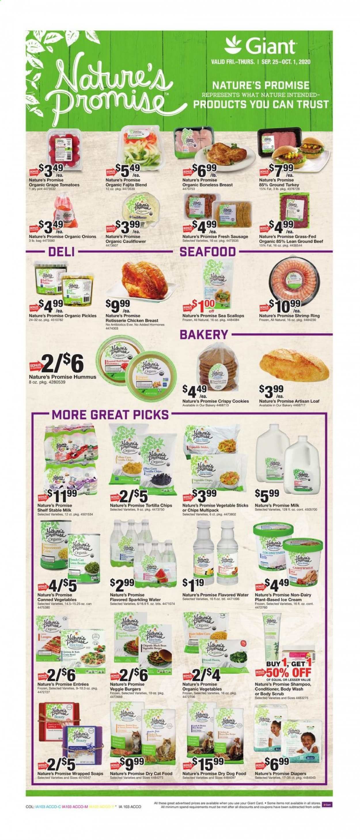 Giant Food Weekly Ad Flyer September 25 to October 1