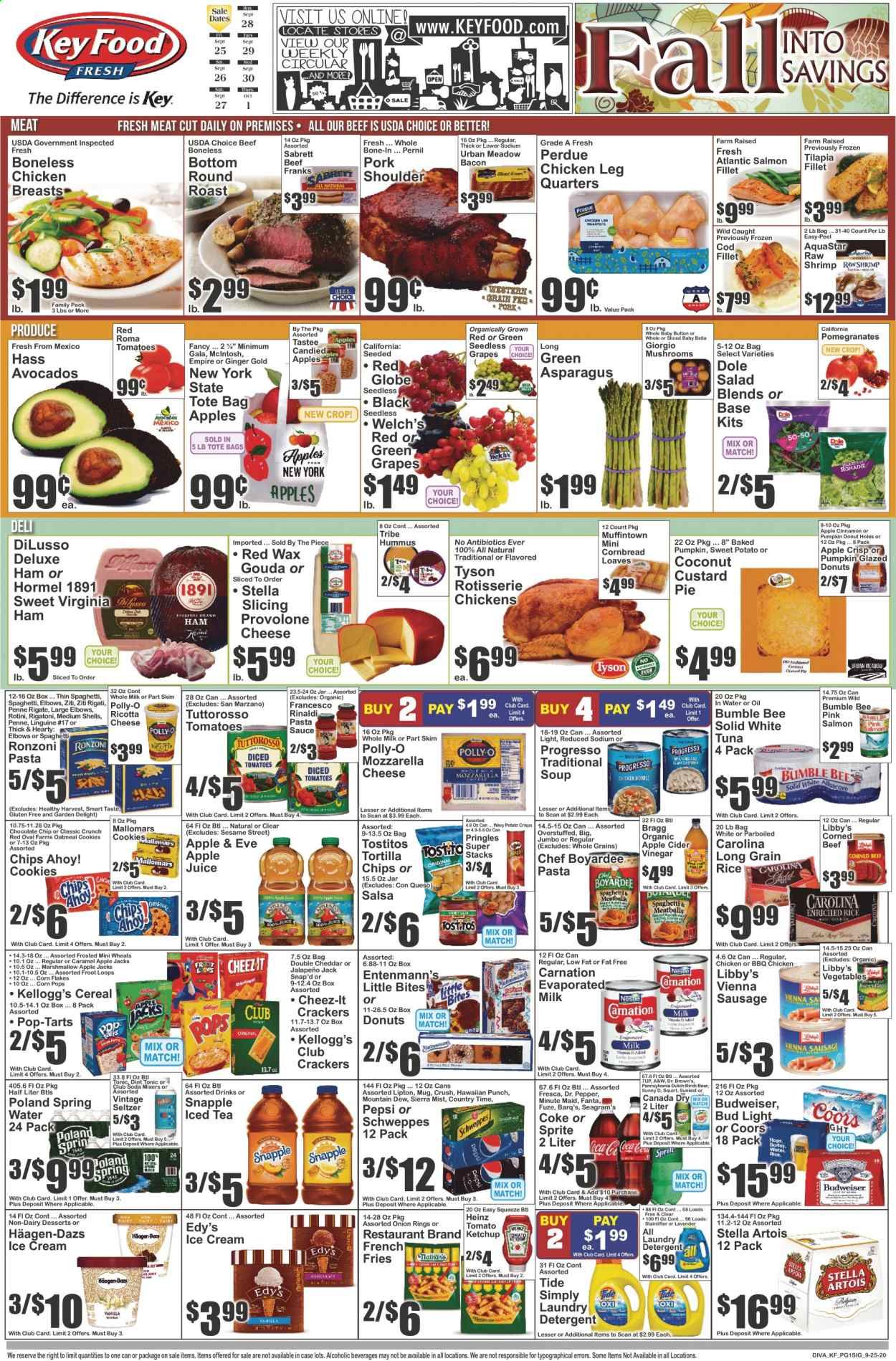 Key Food (NY) Weekly Ad Flyer September 25 to October 1