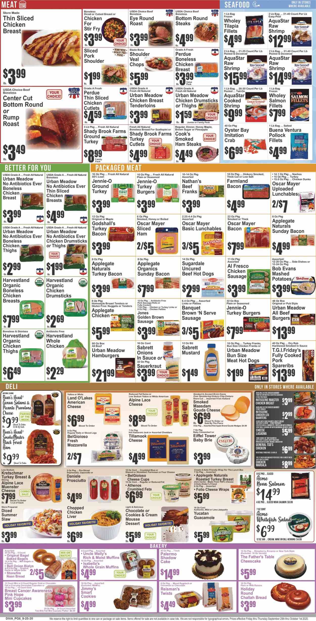 Key Food (NY) Weekly Ad Flyer September 25 to October 1