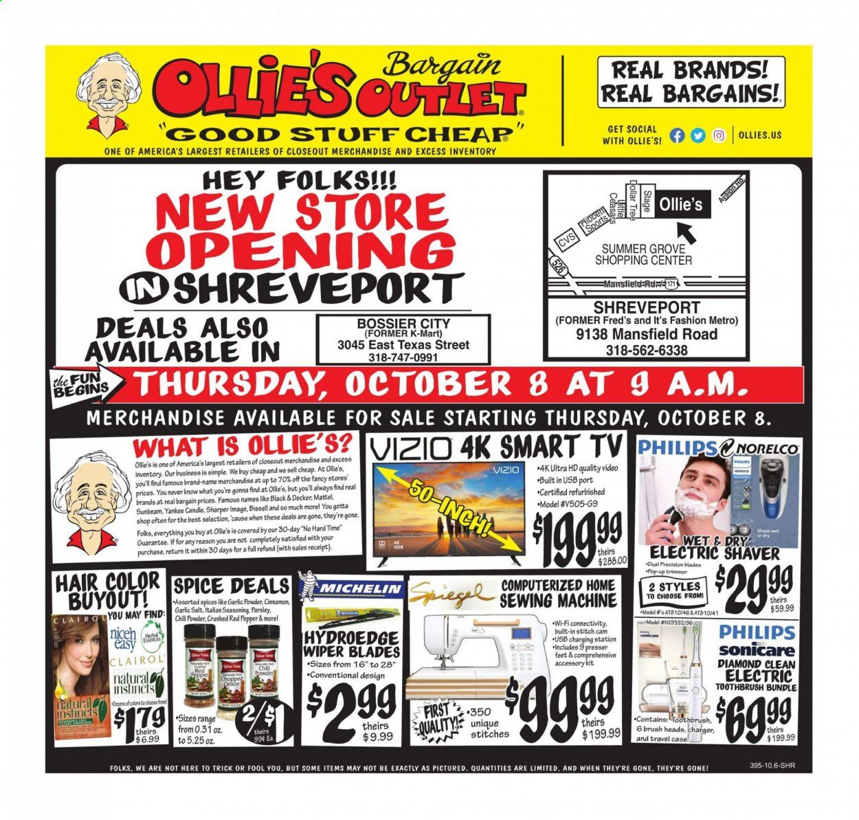 Ollie's Bargain Outlet Weekly Ad Flyer October 8 to October 17